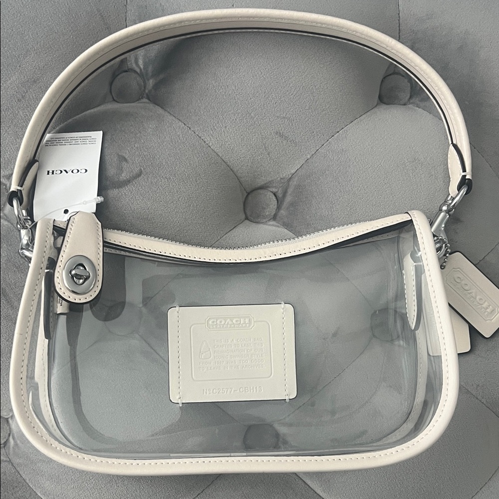 Coach Clear Swinger Crossbody-Shoulder bag “Stadium”